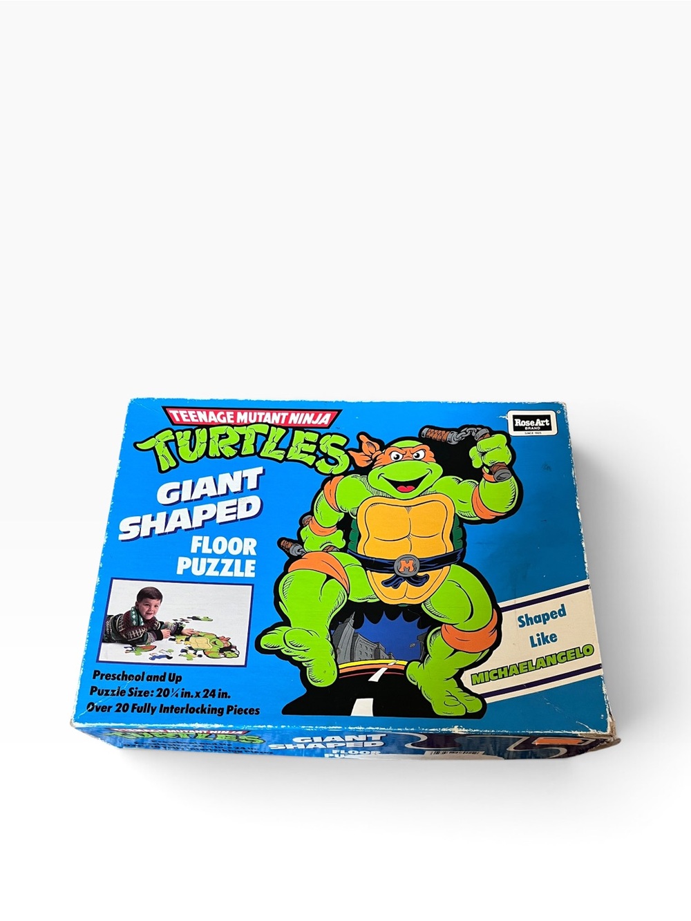 ROSEART Teenage Mutant Ninja Turtles Giant Body Shaped MICHAELANGELO Puzzle